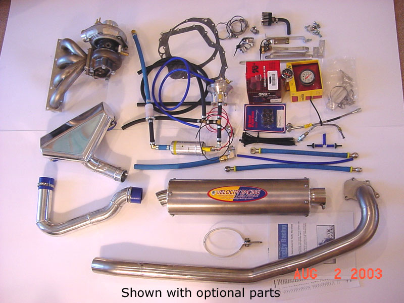 Velocity Racing Suzuki GSXR 1300 Hayabusa (9907) Stage I Turbo Kit.